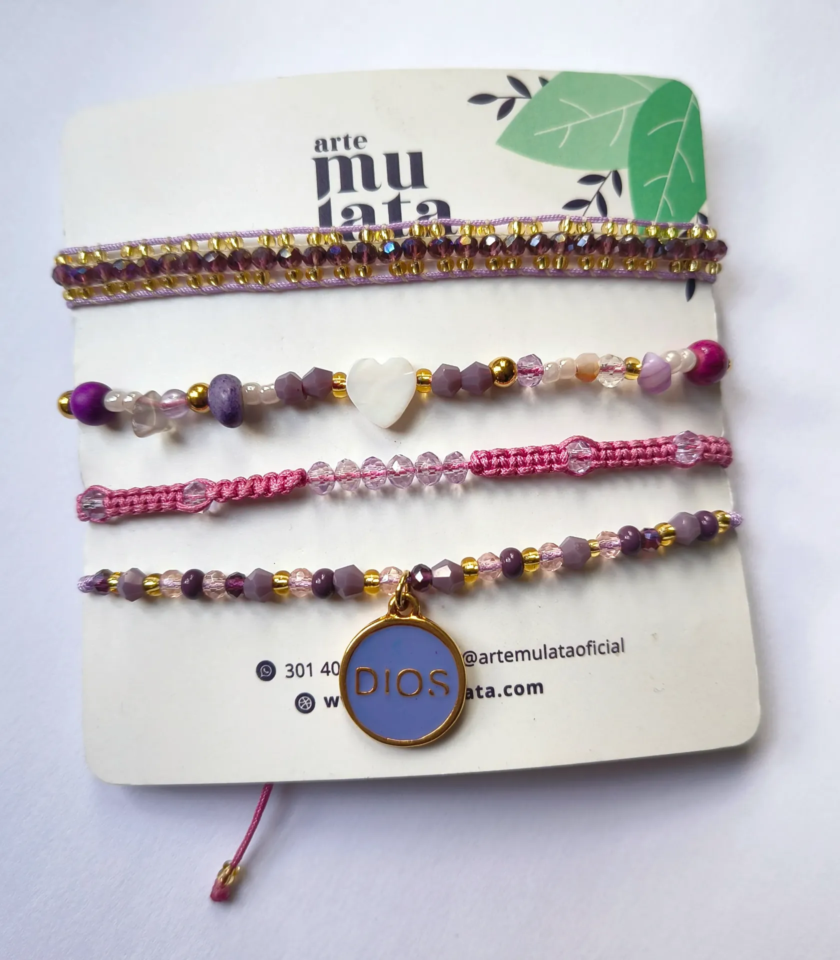 Set Pulsera Valery