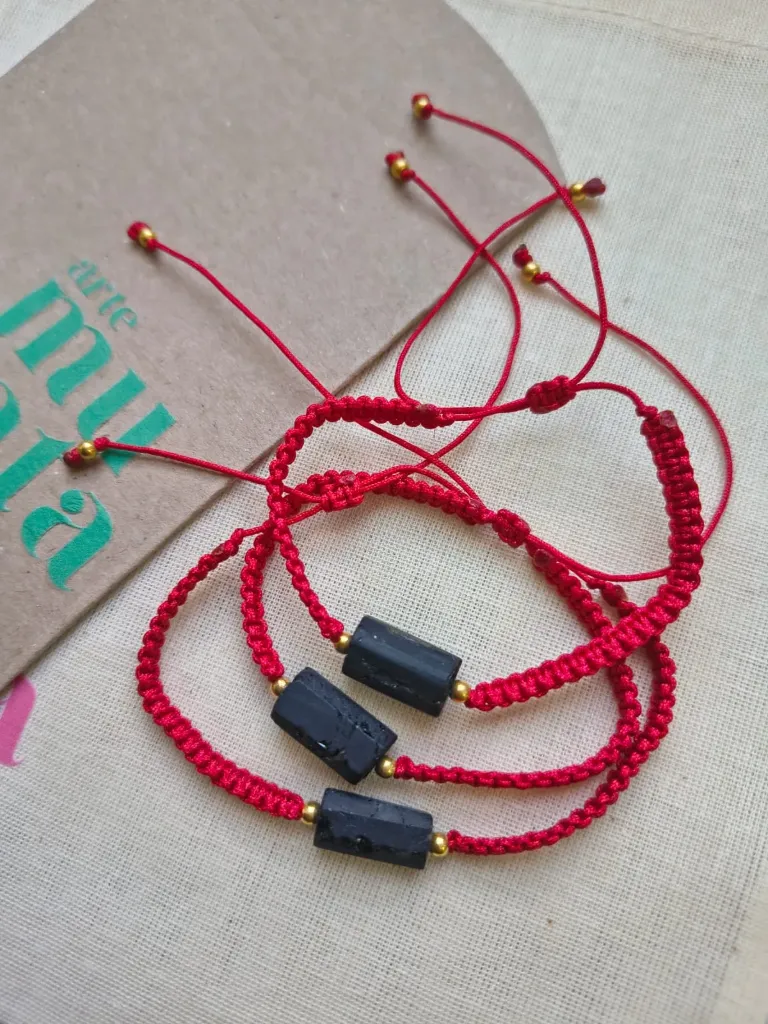 Set Pulsera Turmalina