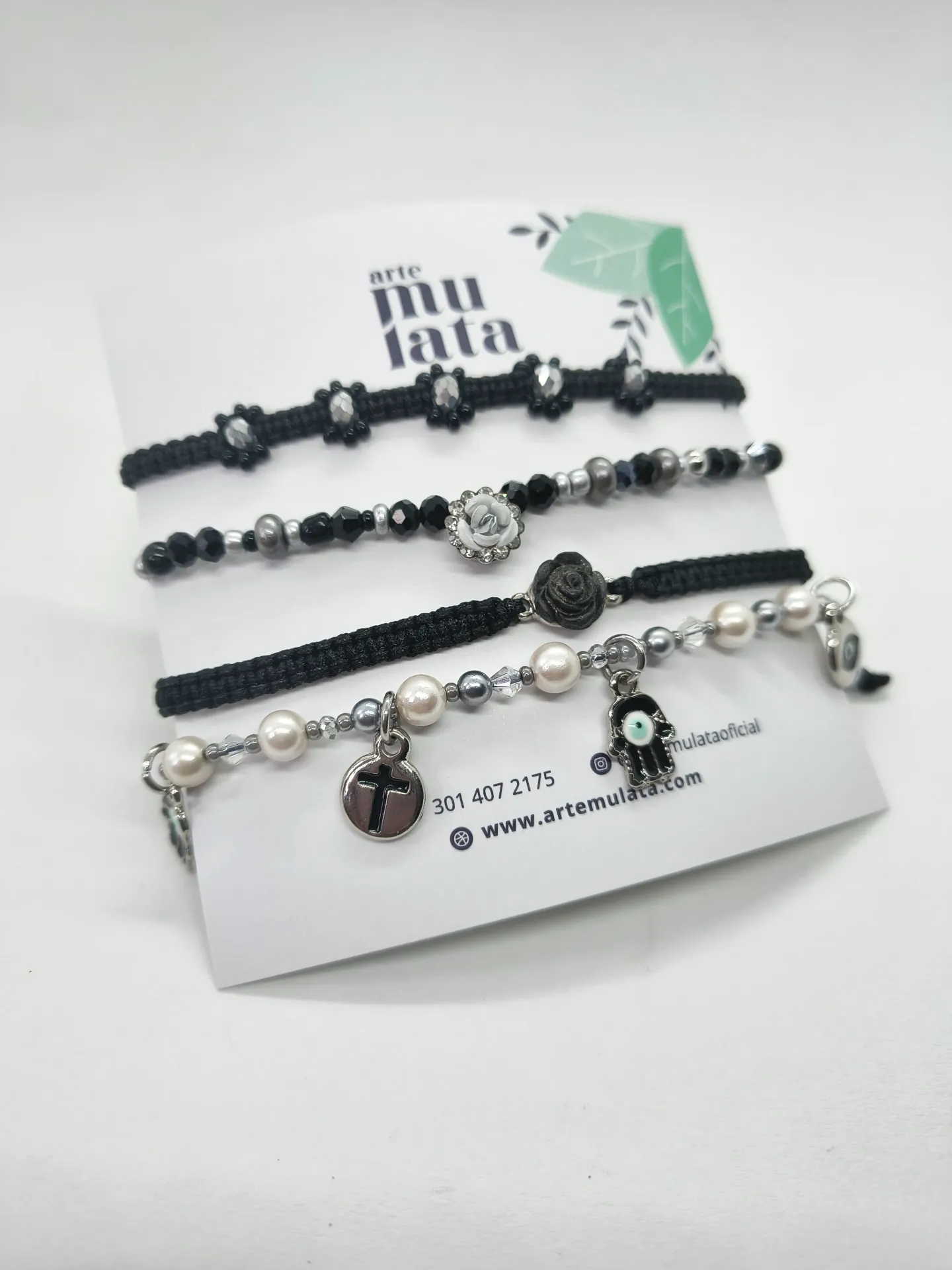 Set de Pulsera Mano de Dios